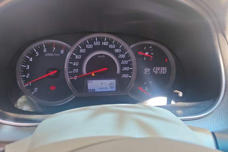 Used Nissan Teana 2011 2.0L XL Comfort Edition Odometer Close Up