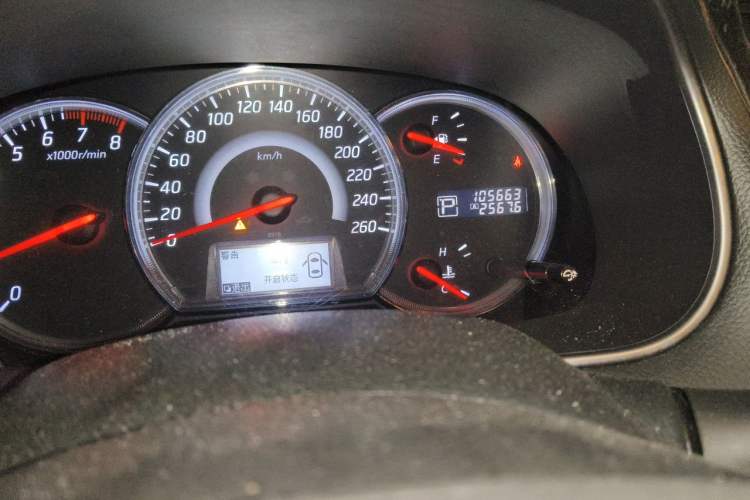 Used Nissan Teana 2011 Duke 2.5L XV Luxury Edition Odometer Close Up