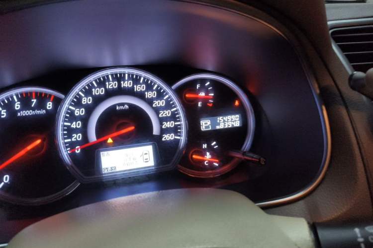 Used Nissan Teana 2011 2.0L XL Comfort Edition Odometer Close Up