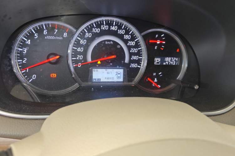 Used Nissan Teana 2011 2.5L XL Advanced Edition Odometer Close Up