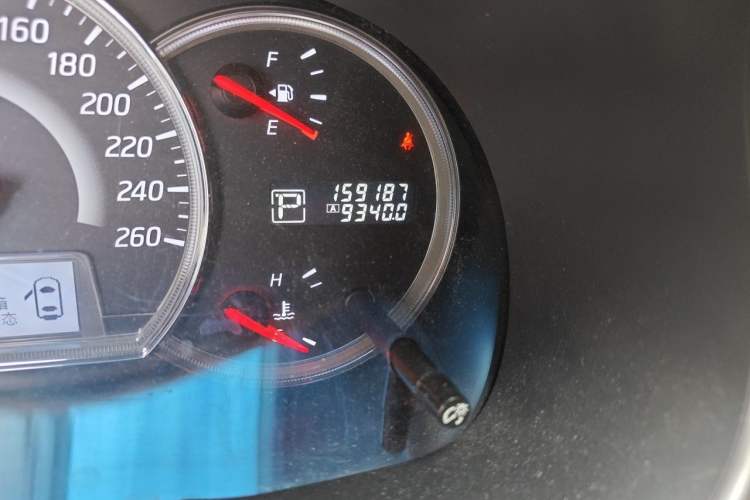 Used Nissan Teana 2011 2.0L XL Comfort Edition Odometer Close Up