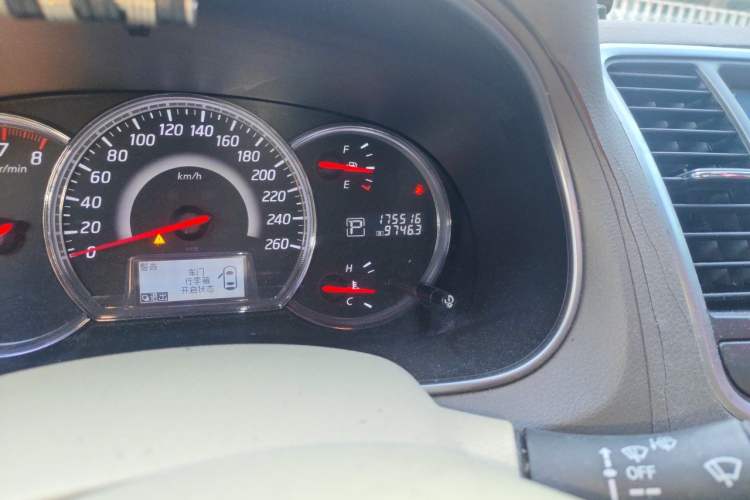 Used Nissan Teana 2011 2.5L XL-NAVI Smart Navigation Edition Odometer Close Up