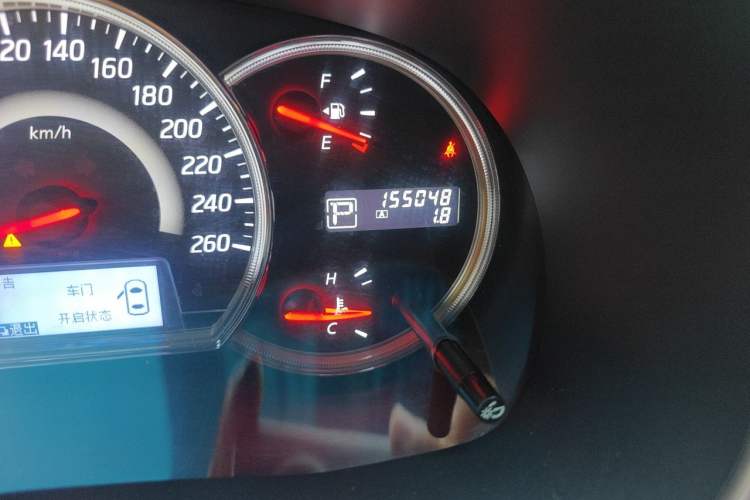 Used Nissan Teana 2011 2.5L XL Advanced Edition Odometer Close Up