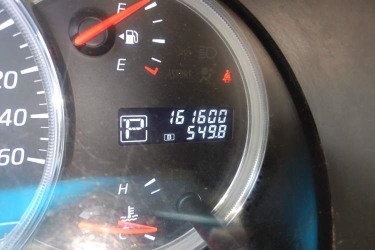 Used Nissan Teana 2011 2.0L XL Comfort Edition Odometer Close Up