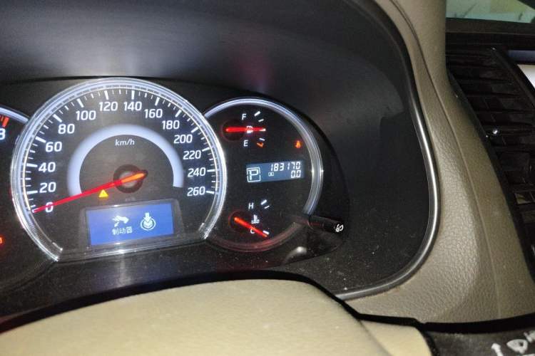 Used Nissan Teana 2011 2.5L XL Glory Edition Odometer Close Up