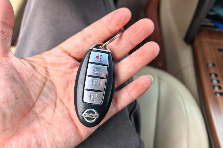 Used Nissan Teana 2011 2.0L XL Comfort Edition Vehicle Key