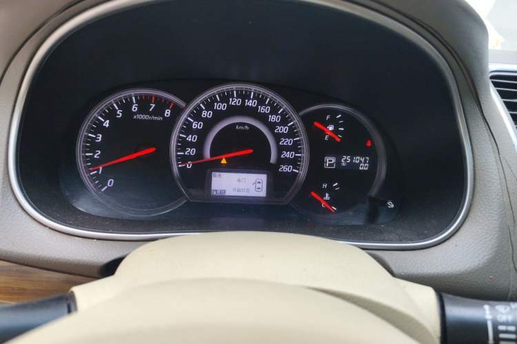 Used Nissan Teana 2011 2.0L XL Comfort Edition Odometer Close Up