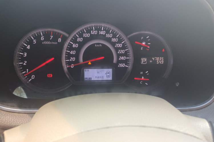 Used Nissan Teana 2011 2.0L XL Comfort Edition Odometer Close Up