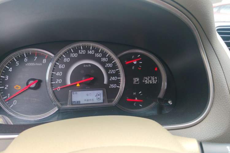 Used Nissan Teana 2011 2.5L XL Advanced Edition Odometer Close Up