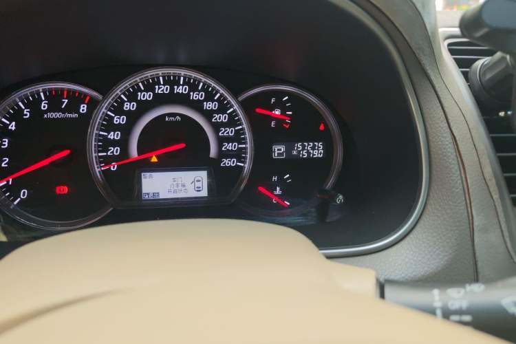 Used Nissan Teana 2011 2.0L XL Comfort Edition Odometer Close Up