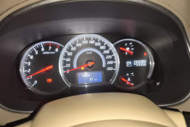 Used Nissan Teana 2011 2.0L XL Comfort Edition Instrument Cluster