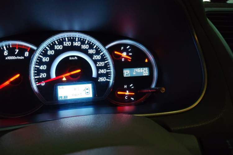 Used Nissan Teana 2011 2.5L XL Advanced Edition Odometer Close Up