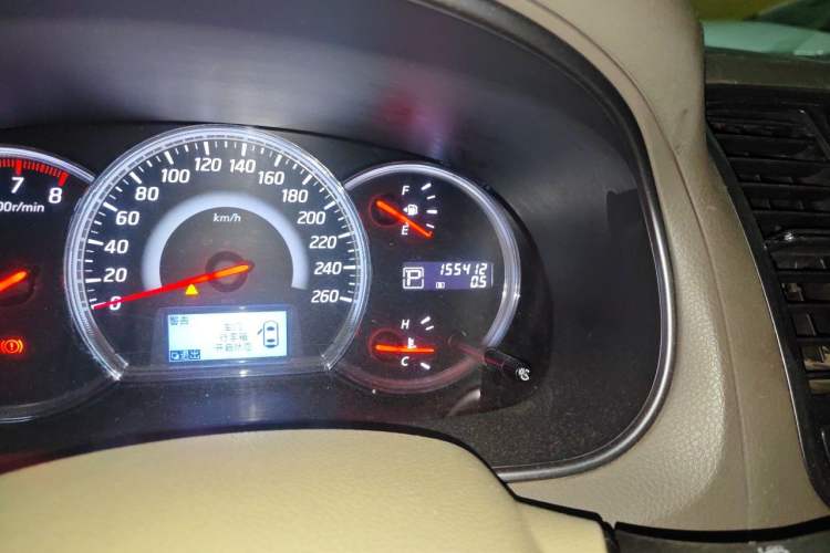 Used Nissan Teana 2011 2.5L XL Advanced Edition Odometer Close Up