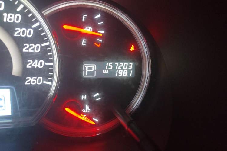 Used Nissan Teana 2011 2.0L XL Glory Edition Odometer Close Up
