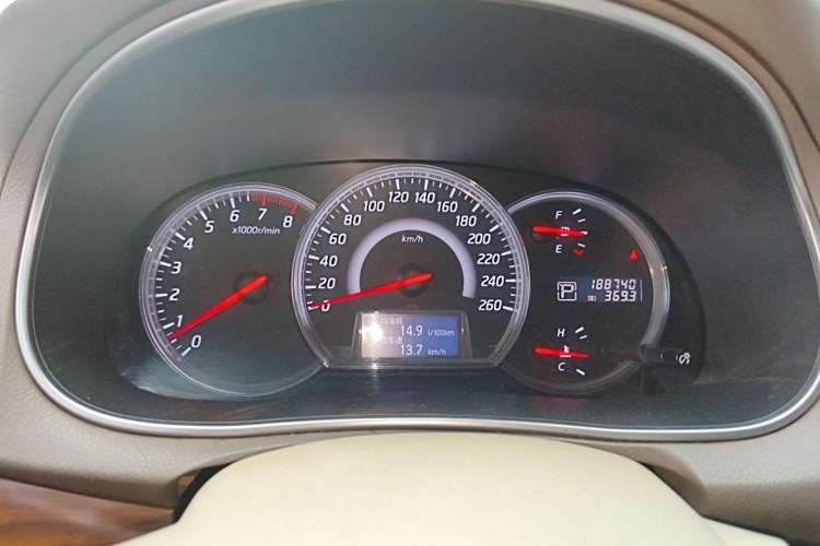 Used Nissan Teana 2011 Duke 2.5L XV Luxury Edition Instrument Cluster