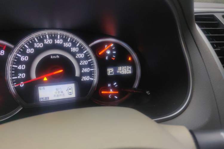 Used Nissan Teana 2011 2.5L XL Advanced Edition Odometer Close Up