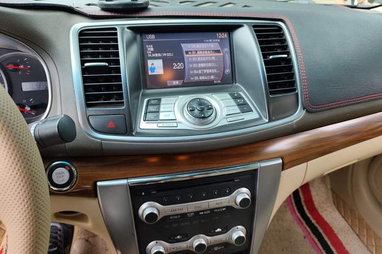 Used Nissan Teana 2012 2.5L XV Cloud Security Edition Audio And AC Panel