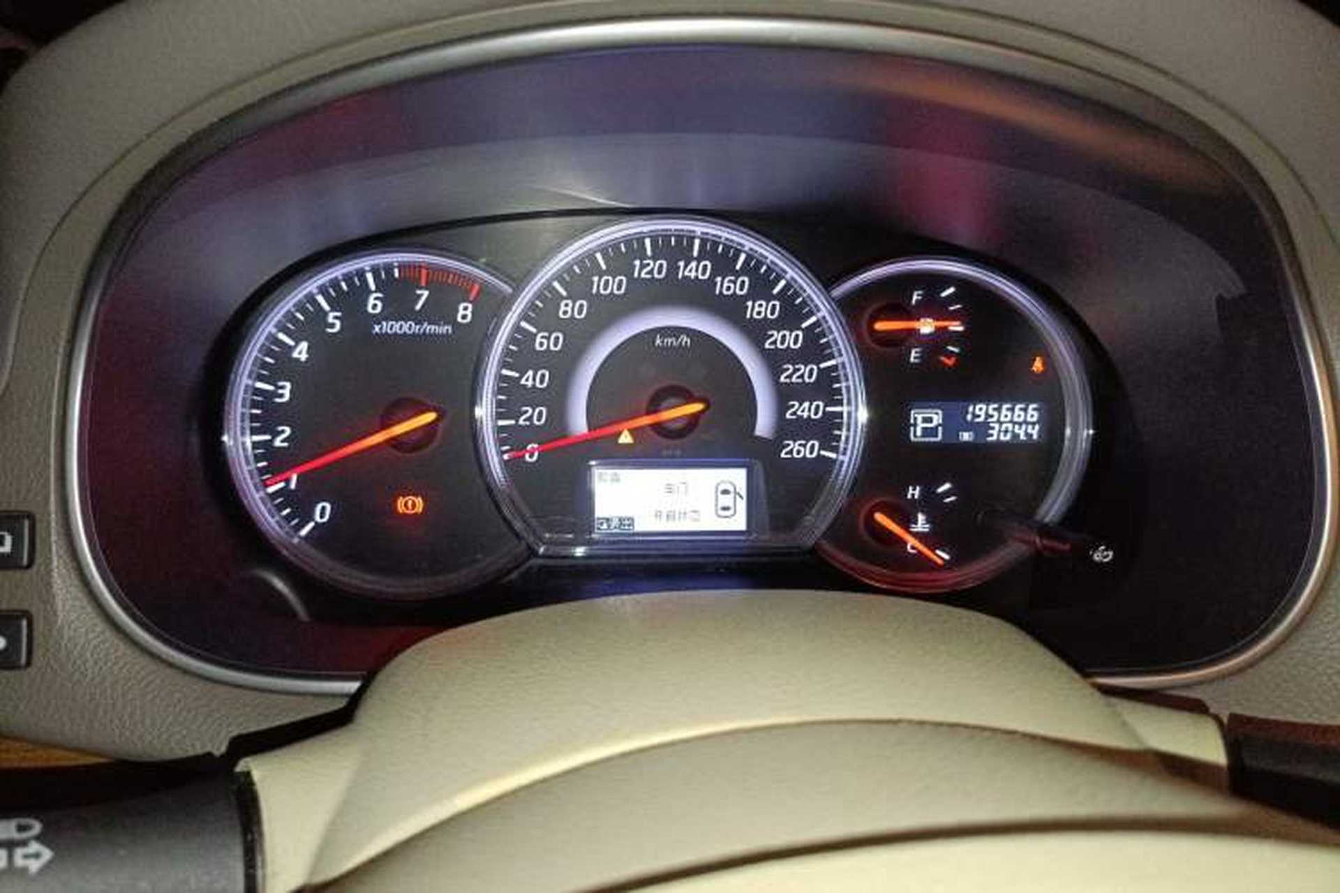 Used Nissan Teana 2012 2.5L XL Smart Enjoyment Version Instrument Cluster