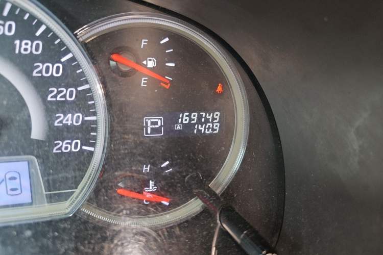 Used Nissan Teana 2012 2.0L XL Smart Enjoyment Version Odometer Close Up