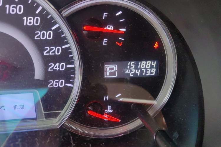 Used Nissan Teana 2012 2.0L XL Smart Enjoyment Version Odometer Close Up