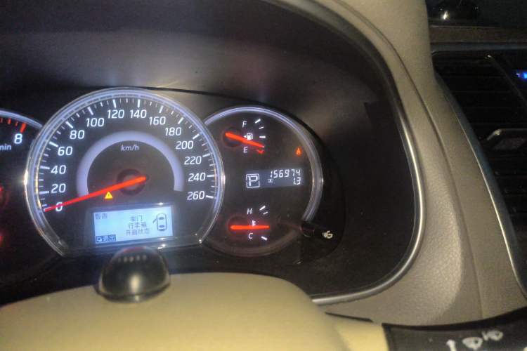 Used Nissan Teana 2012 2.0L XL Smart Enjoyment Version Odometer Close Up