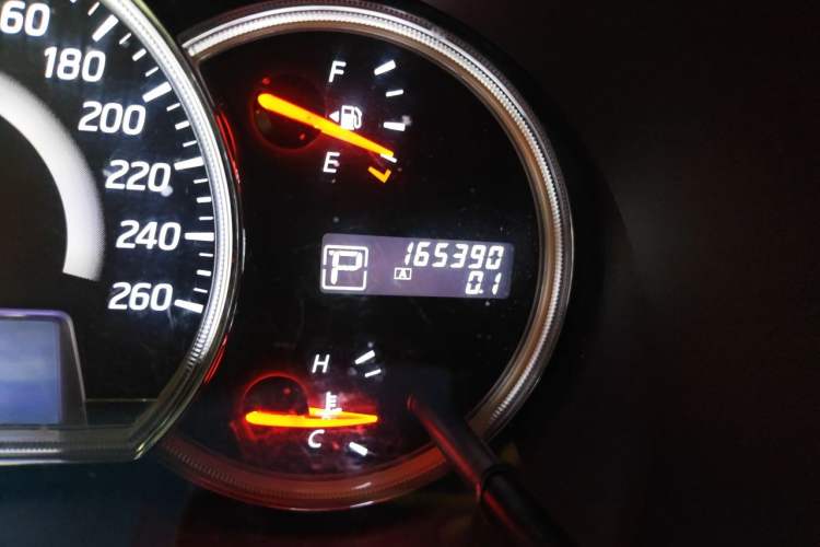 Used Nissan Teana 2012 2.0L XL Smart Enjoyment Version Odometer Close Up