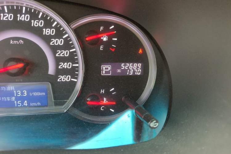 Used Nissan Teana 2012 2.0L XL Smart Enjoyment Version Odometer Close Up