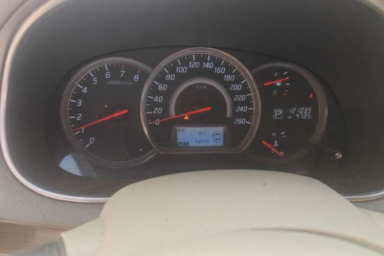 Used Nissan Teana 2012 2.0L XL Smart Enjoyment Version Odometer Close Up