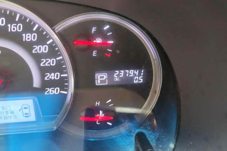 Used Nissan Teana 2012 2.0L XL Smart Enjoyment Version Odometer Close Up