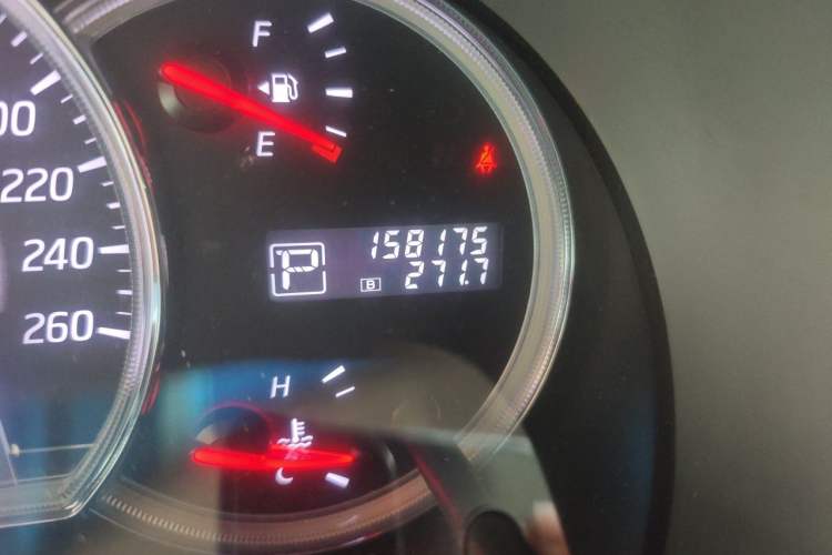 Used Nissan Teana 2012 2.0L XL Smart Enjoyment Version Odometer Close Up
