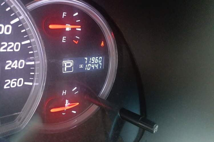 Used Nissan Teana 2012 2.5L XL Smart Enjoyment Version Odometer Close Up