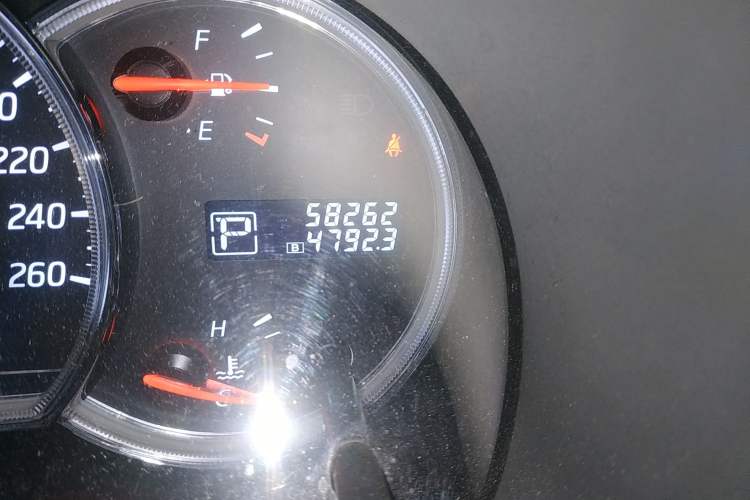 Used Nissan Teana 2012 2.0L XL Smart Enjoyment Version Odometer Close Up