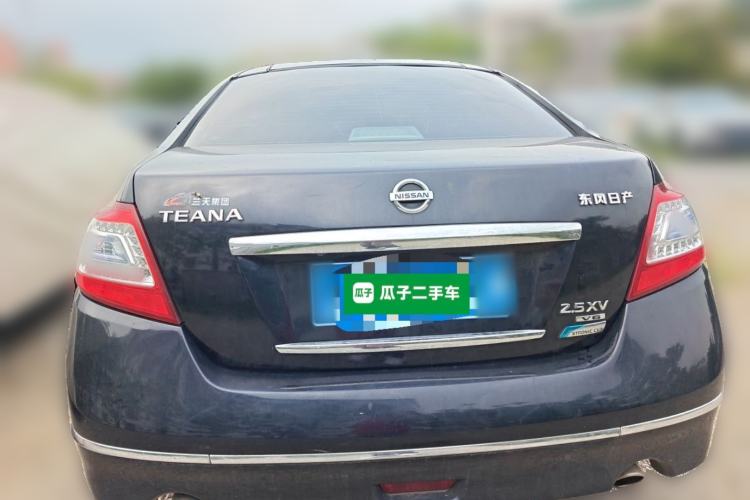 Used Nissan Teana 2012 2.5L XV Cloud Security Edition Rear