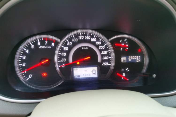 Used Nissan Teana 2012 2.5L XL Smart Enjoyment Version Odometer Close Up