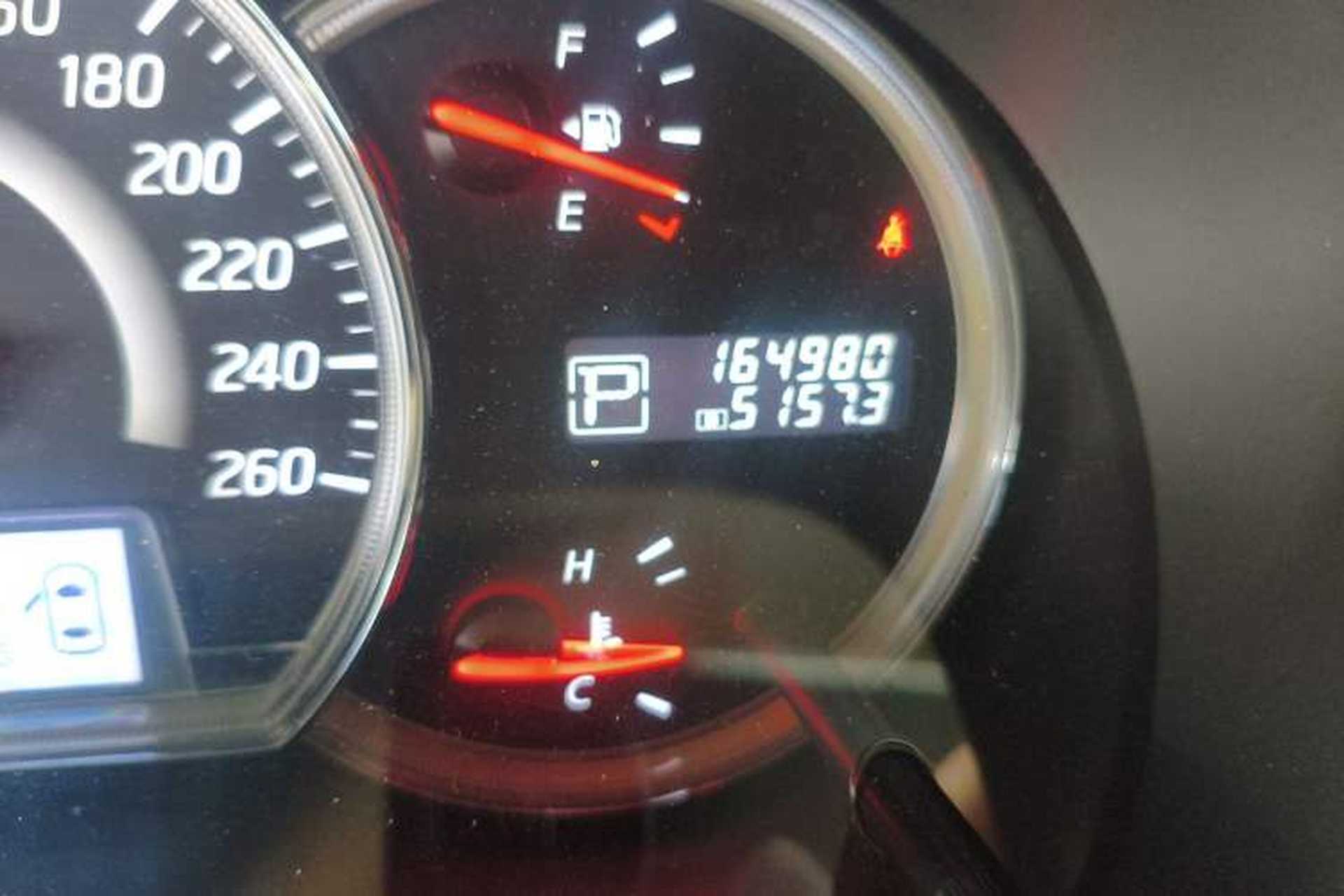 Used Nissan Teana 2012 2.0L XL Smart Enjoyment Version Odometer Close Up