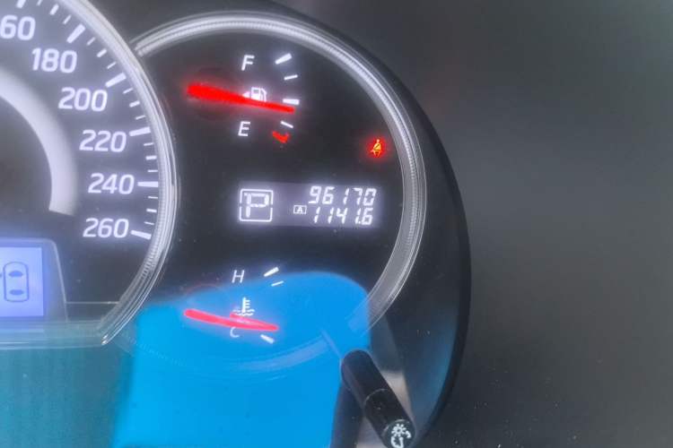 Used Nissan Teana 2012 2.0L XL Smart Enjoyment Version Odometer Close Up