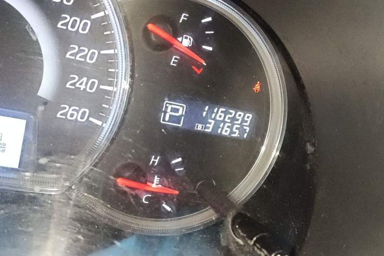 Used Nissan Teana 2012 2.5L XL Smart Enjoyment Version Odometer Close Up