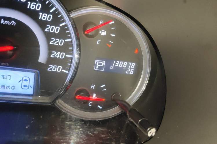 Used Nissan Teana 2012 2.5L XL Smart Enjoyment Version Odometer Close Up
