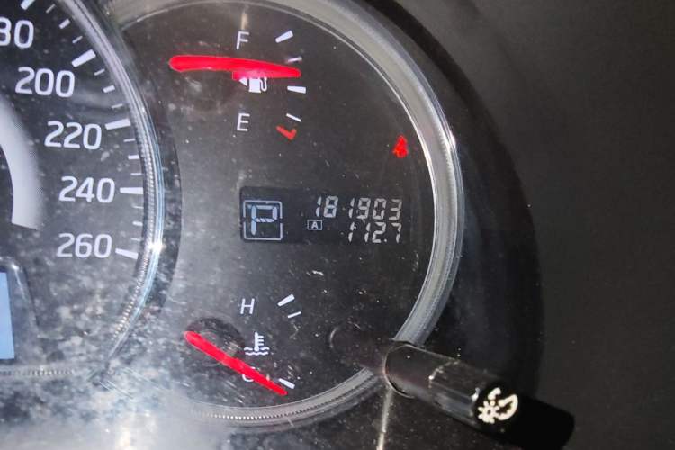 Used Nissan Teana 2012 2.0L XL Smart Enjoyment Version Odometer Close Up