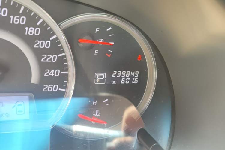 Used Nissan Teana 2012 2.0L XL Smart Enjoyment Version Odometer Close Up