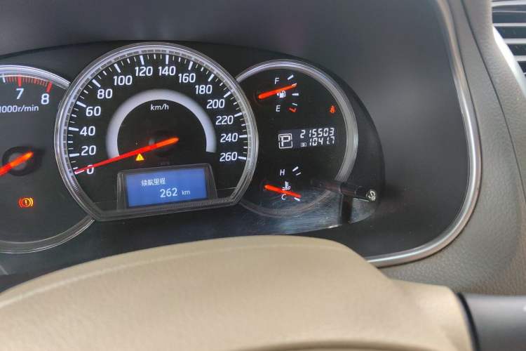 Used Nissan Teana 2012 2.5L XL-NAVI Cloud Security Edition Odometer Close Up