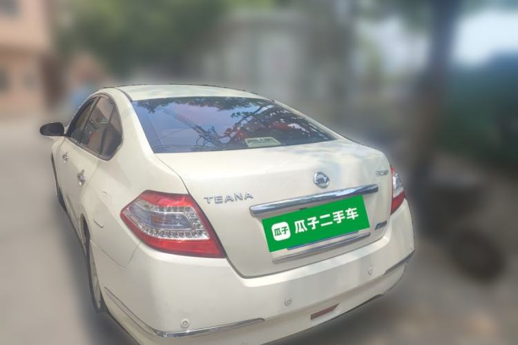 Used Nissan Teana 2012 2.0L XL Smart Enjoyment Version Rear Left 45 Deg