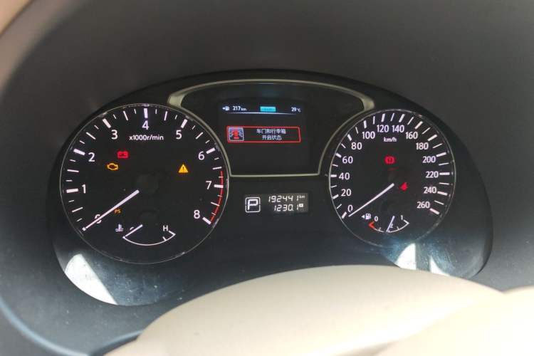 Used Nissan Teana 2013 2.0L XL Comfort Edition Instrument Cluster