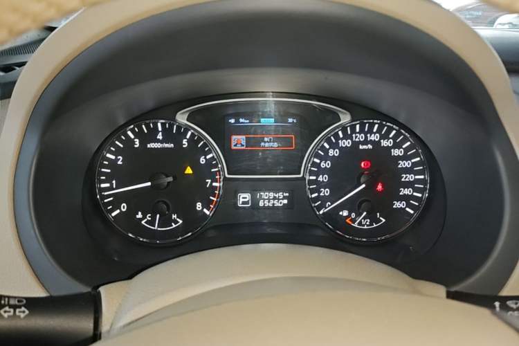Used Nissan Teana 2013 2.0L XL Comfort Edition Instrument Cluster