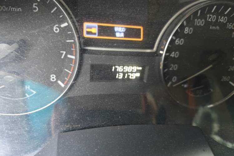 Used Nissan Teana 2013 2.5L XL-NAVI Tech Smart Enjoyment Edition Odometer Close Up