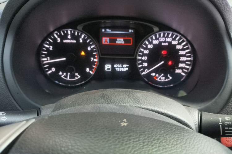 Used Nissan Teana 2013 2.0L XL Comfort Edition Odometer Close Up
