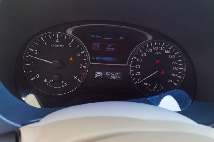 Used Nissan Teana 2013 2.5L XL-NAVI Tech Smart Enjoyment Edition Odometer Close Up