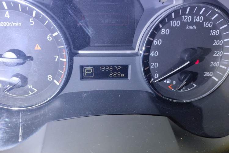 Used Nissan Teana 2013 2.0L XL-NAVI Smart Navigation Edition Odometer Close Up
