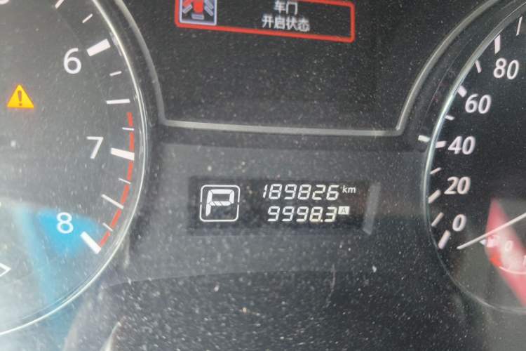 Used Nissan Teana 2013 2.0L XL Comfort Edition Odometer Close Up