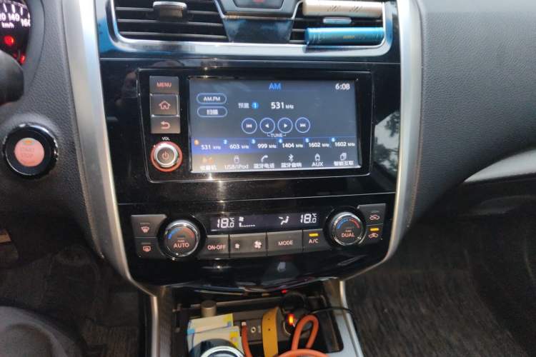 Used Nissan Teana 2016 2.0L XL Comfort Edition Audio And AC Panel